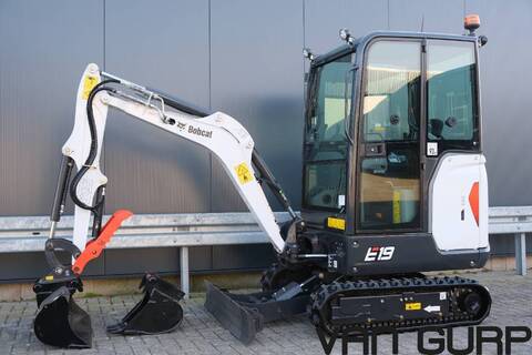 Bobcat E19 | NEW Full option! |  excavator bagger