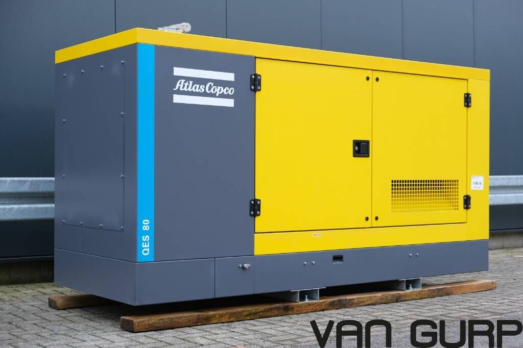 Atlas Copco QES80 Diesel  NEW generator 90KVA 400V 50Hz 1