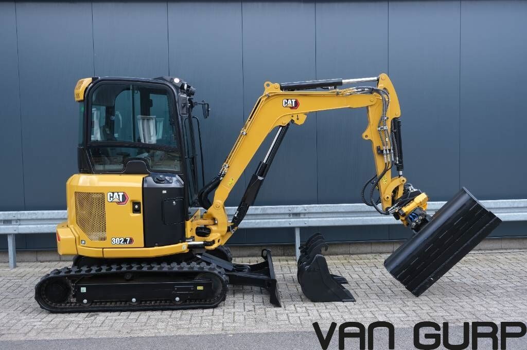 CAT 302.7 CR | Engcon Rototilt | 2021 | 233h 2