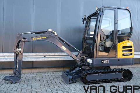 Eurotrac HE18 | 25h | ACTIEPRIJS | CW05 | bagger excavato