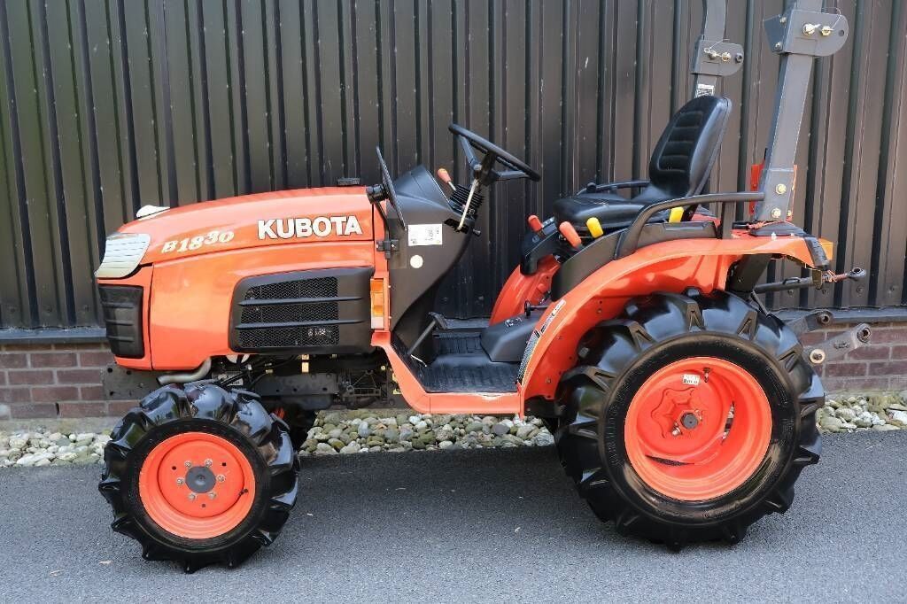 Kubota B1830 4WD minitractor 18pk | kenteken | 871h 2