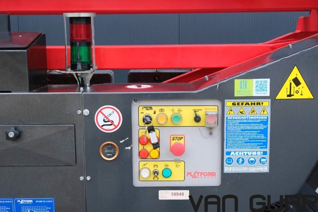 Spider 22.10 EVO (Hinowa 20.10 23.12) ArbeitsBüh 2