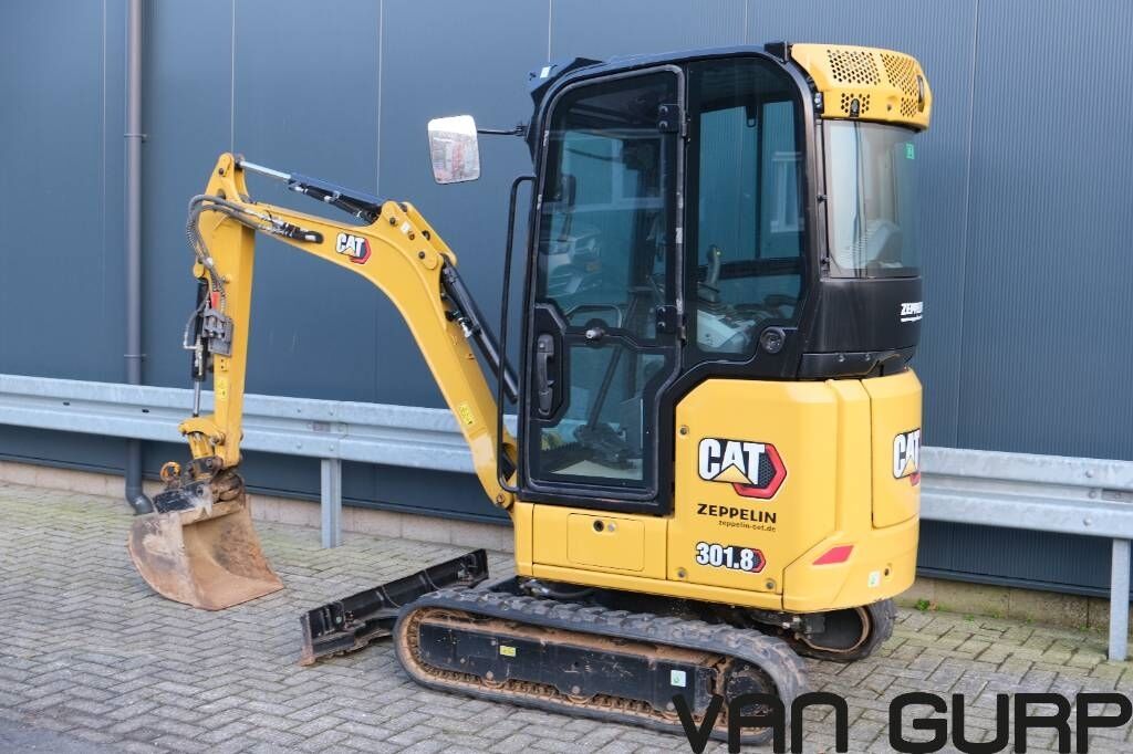 CAT 301.8 excavator graafmachine bagger 2