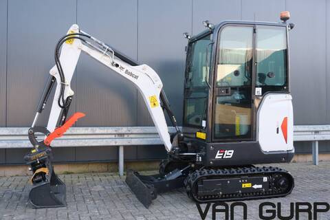 Bobcat E19 | NEW Full option! |  excavator bagger