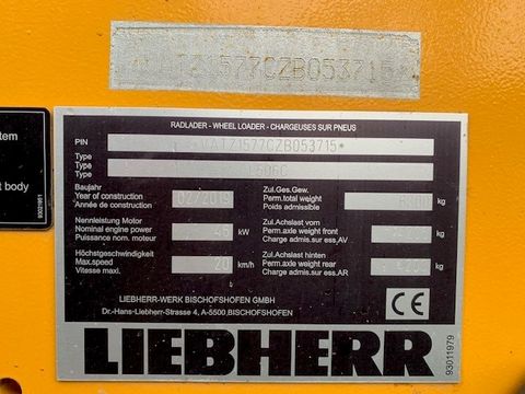 Liebherr Radlader L 507 C-1577, Werk-Nr. 53715