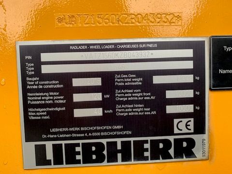 Liebherr Radlader L 546 Z-1560, Werk-Nr. 43932