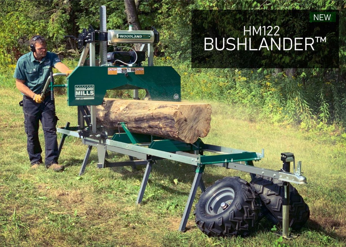 Woodland Mills HM122 Bushlander 7 PS Kohler Benzinmotor Paintinger