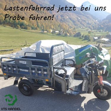 Nero Thunder Pro Lastenrad Tuk-Tuk