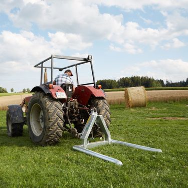 Fliegl Ballengabel, Ballentransportgerät