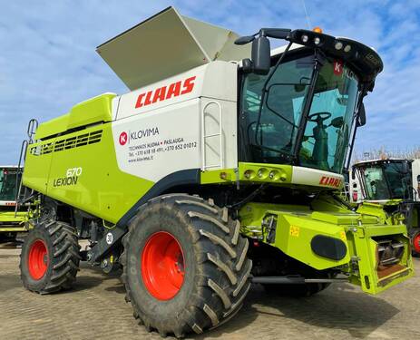 <strong>CLAAS Lexion 670</strong><br />
