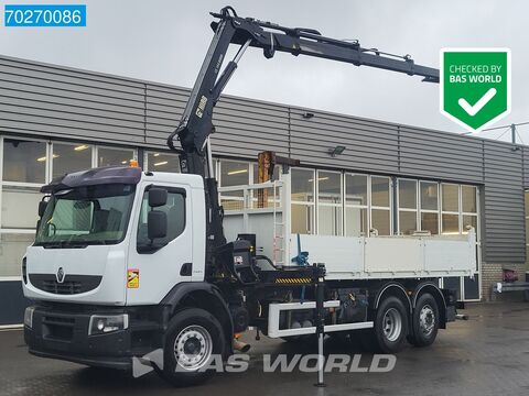 Renault Premium 380 6X2 HIAB 144 B S-3 Hiduo Tipper Lift