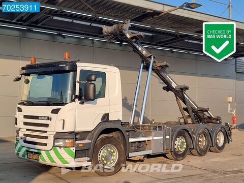 Scania P360 8X2 NL-Truck Transcom TRC-28S Chainlift Lif