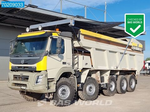 Volvo FMX 460 10X4 33m3 55T payload Hydr. Pusher