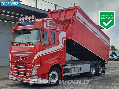 Volvo FH 540 6X2 NL-Truck VEB+ 2x Tanks 26m Alu kipper