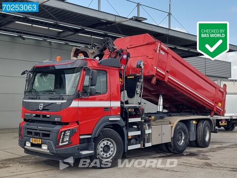 Volvo FMX 420 6X4 HMF Z-Crane NL-Truck VEB+ Big-Axle L