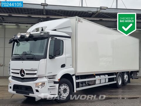Mercedes-Benz Antos 2533 6X2 9,65m Box Lift+Lenkachse Ladebord