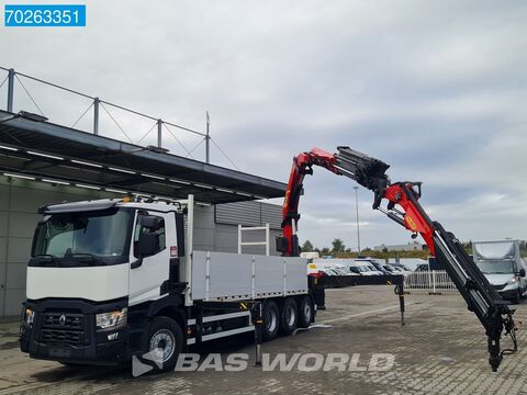 Renault C 480 8X4 Belgium Truck Palfinger PK53002 Crane 