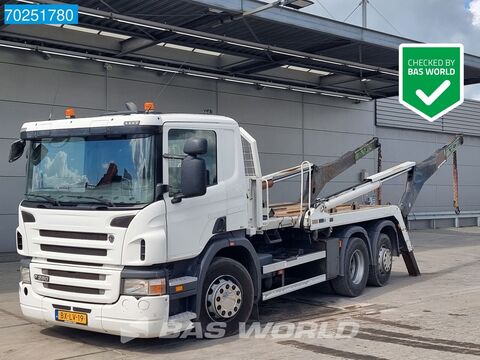 Scania P280 6X2 NL-Truck 19T HIAB skiploader Lift+Lenka