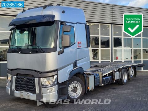 Renault T 460 6X2 Car truck transporter Retarder Liftach