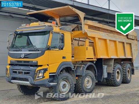 Volvo FMX 520 8X4 40 tonnes payload | 34m3 Pushe