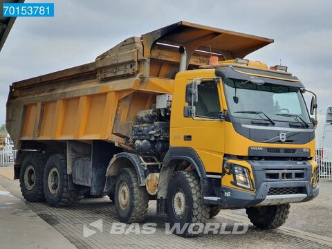 Volvo FMX 520 8X4 40 tonnes payload | 34m3 Pusher |Min