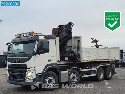 Volvo FM 410 8X4 211EP-5 HIDUO Remote Full Steel DayCa