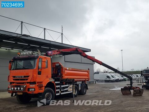 IVECO Trakker 410 6X6 NL-Truck 6x6 Big-Axle HMF Z-Cran