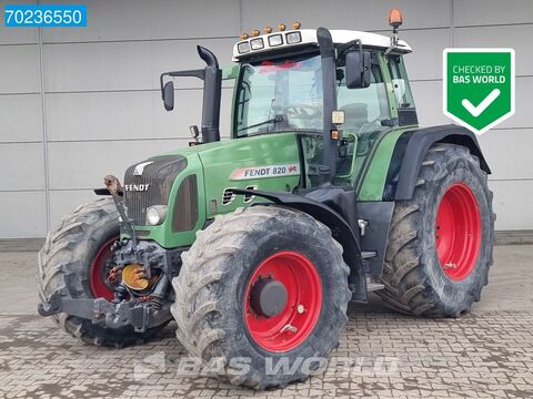 Fendt 820 Vario TMS 4X4 FH and PTO