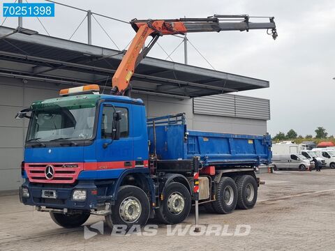 Mercedes-Benz Actros 4141 8X4 Palfinger PK16502 Crane Kran Aut