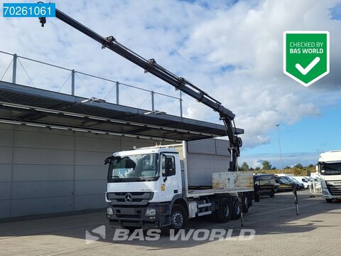 Mercedes-Benz Actros 3244 8X4 Hiab 288 E P-5 HIDUO Lift+Lenkac