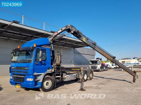 DAF CF85.410 6X2 NL-Truck Hiab 244 EP-3 Hipro Kran T