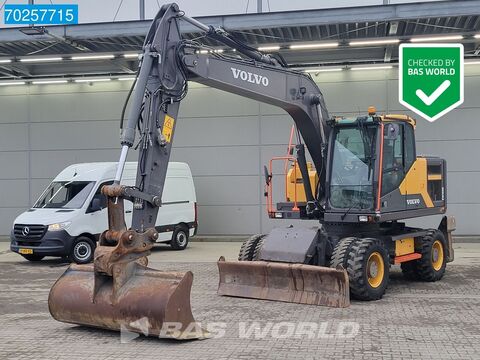 Volvo EW160 E BLADE AND OUTRIGGERS