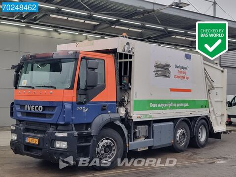 Sonstige Stralis 270 6X2 NL-Truck CNG Haller X2C 20M Reta