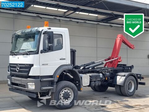 Mercedes-Benz Axor 1828 4X4 HYVA 14T Full Steel Big-Axle Manua