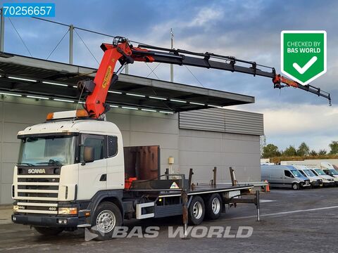 Scania R144 6X2 Palfinger PK35.000 + Fly-Jib + Winch V8