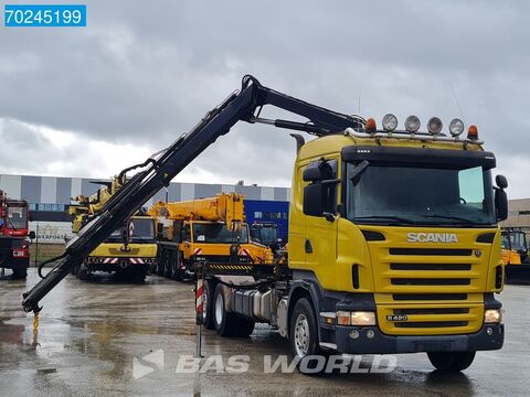 Scania R420 6X2 122 E-3 HIPRO Kran Crane 17T Multilift 