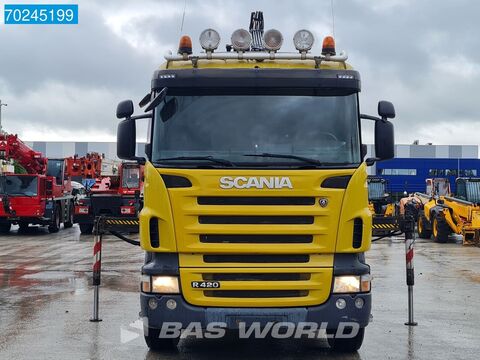 Scania R420 6X2 122 E-3 HIPRO Kran Crane 17T Multilift 