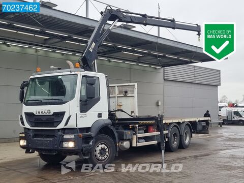 IVECO Trakker 360 6X4 Full Steel Crane Hiab 144 B-2 HI