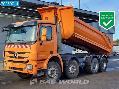 Mercedes-Benz Actros 4144 8X4 Retarder Big-Axle Steelsuspensio