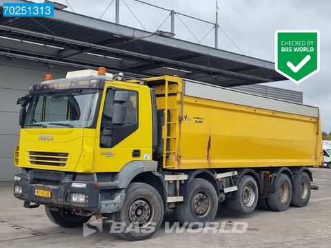 IVECO Trakker 450 10X4 NL-Truck 26m3 Retarder Lift-Len