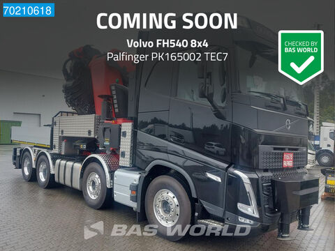 Volvo FH 540 8X4 NEW! Palfinger PK165002 TEC7 Kran Cra