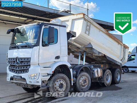 Mercedes-Benz Arocs 4153 8X4 Retarder ADR CompactSpace 18m3 Eu