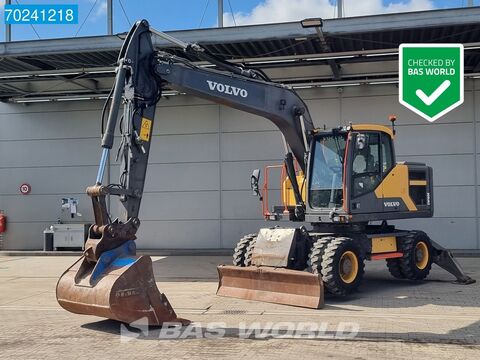 Volvo EW160 E OUTRIGGERS AND BLADE - LOW HOURS