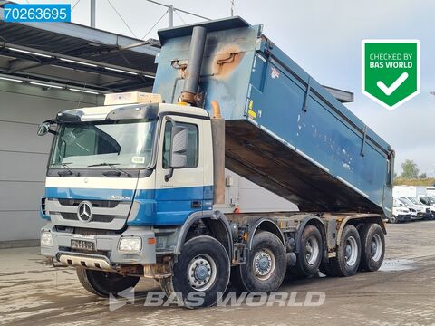 Mercedes-Benz Actros 5046 10X8 10x8 23m3 Tipper Steel suspensi