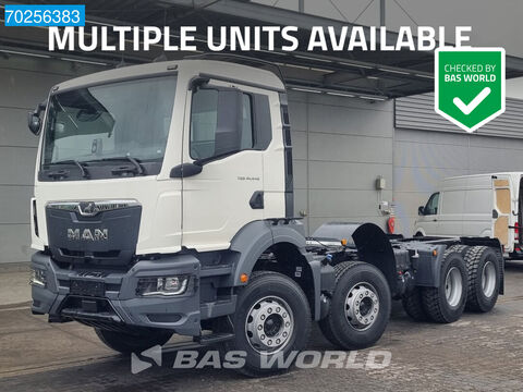 MAN TGS 41.440 8X4 NEW chassis Steelsuspension Autom