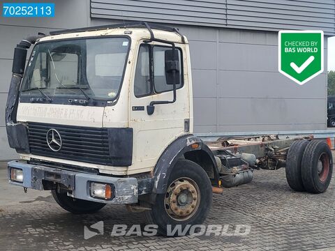 Mercedes-Benz SK 1722 4X2 Manual Big-Axle chassis Steelsuspens