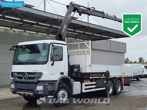 Mercedes-Benz Actros 2646 6X4 Hiab 166B-3 Hiduo Retarder Big-A