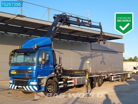 DAF CF85.410 6X2 NL-Truck Hiab 211 EPC-3 HIPRO Kran 