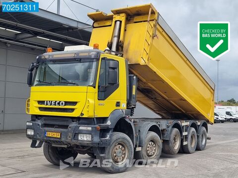 IVECO Trakker 450 10X8 NL-Truck 23m3 Hyva tipper Autom