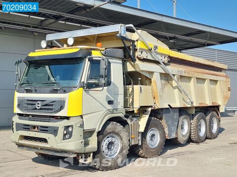 Volvo FMX 460 10X4 34m3 Hydr. Pusher 55T payload VEB+ 